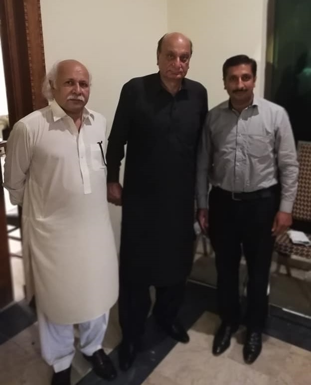 Muhammad Raja Basharat with Homeopathic Dr Sabeel Ahmed